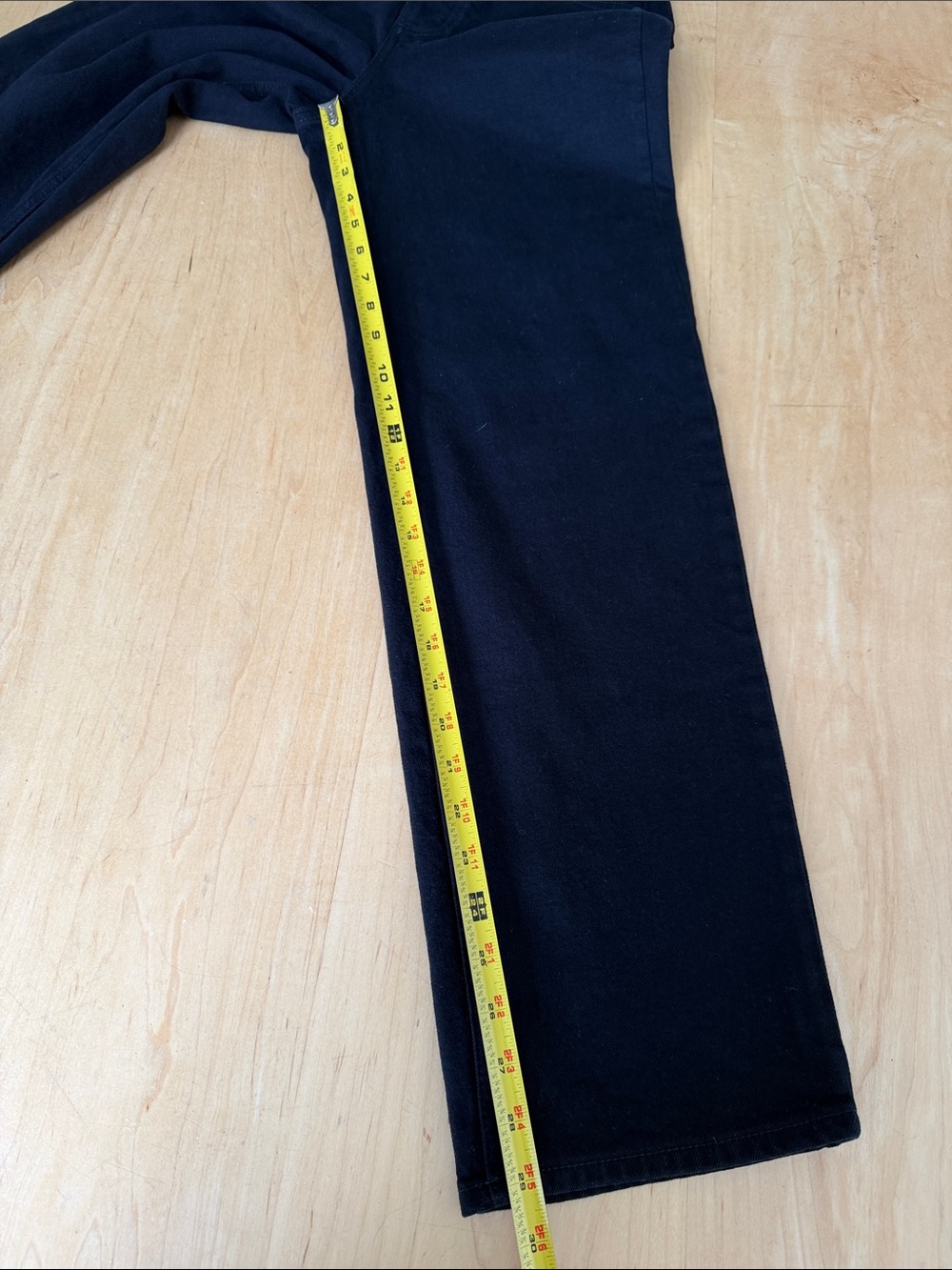 Universal Thread Black Highest Straight Jeans - Picture 6 of 9